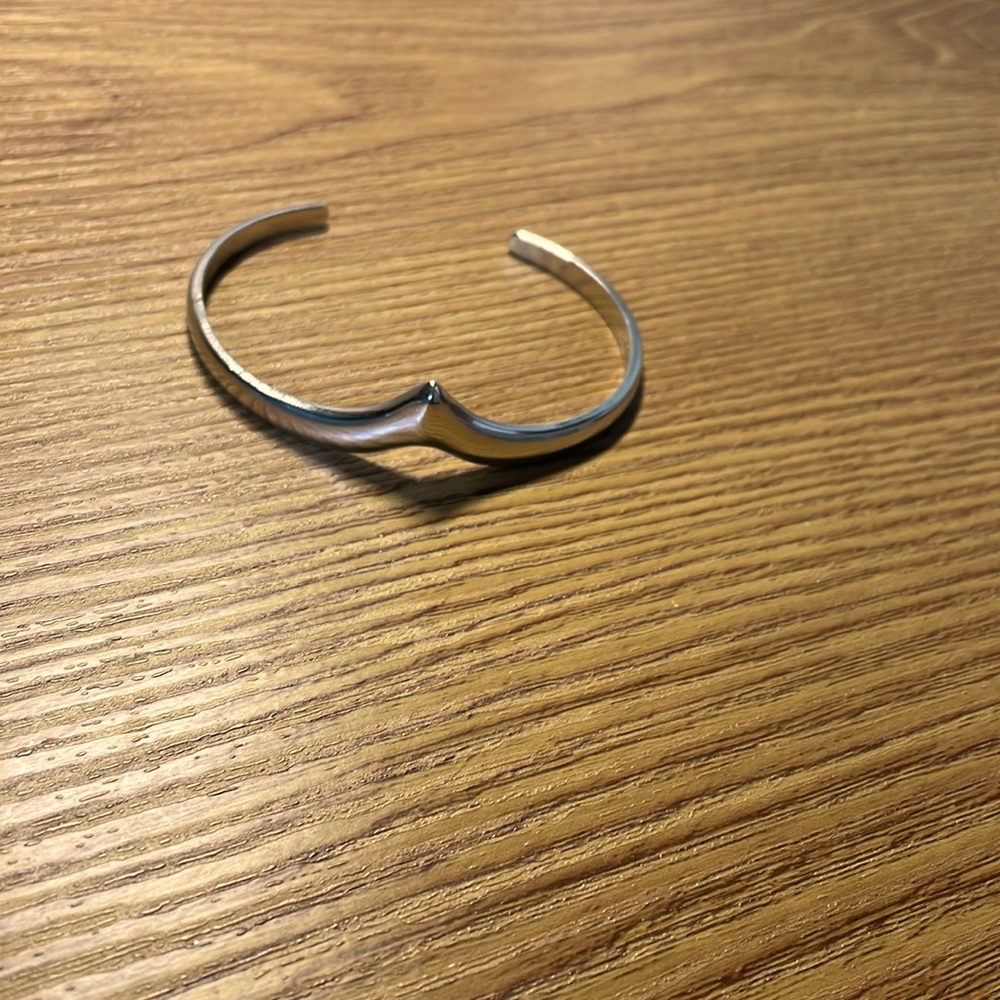 Silver bangle